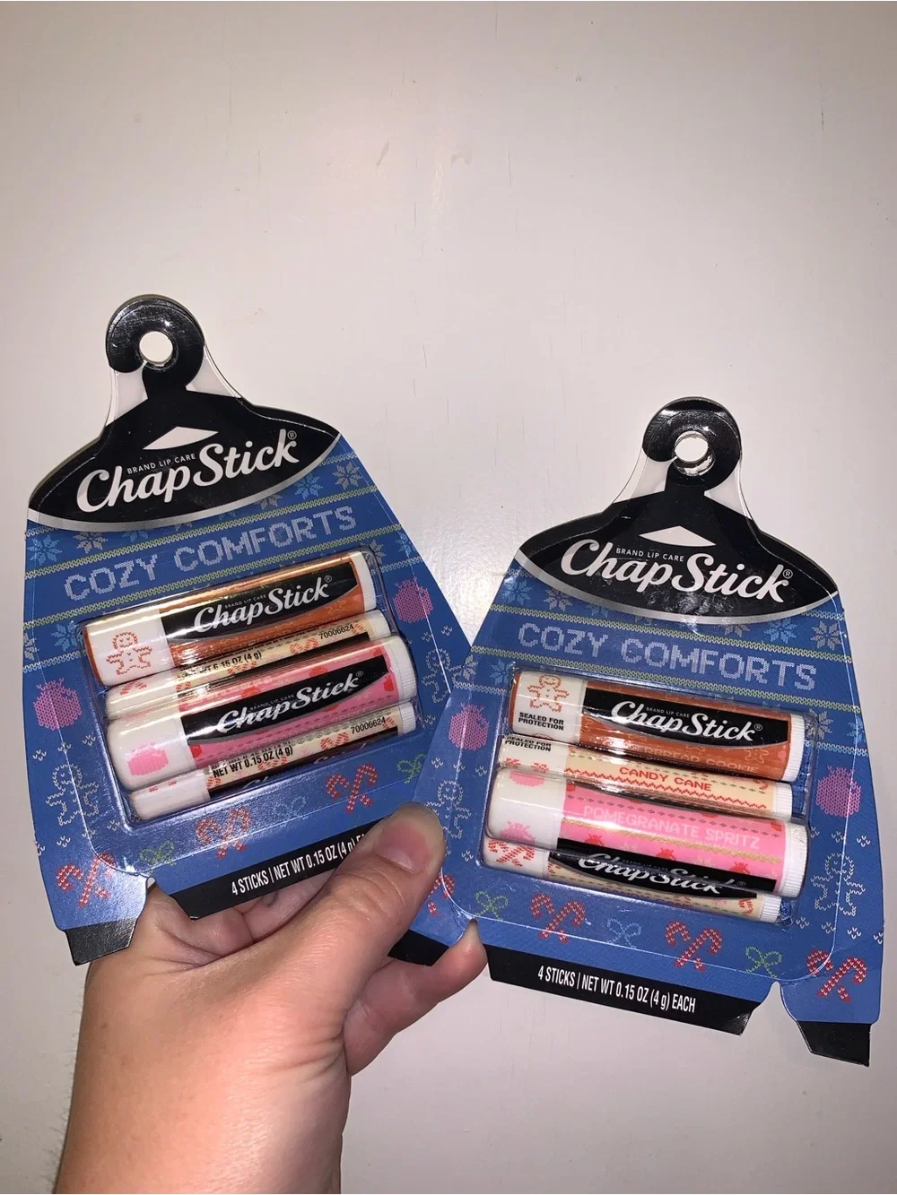 Special Edition Chapstick Cozy Comforts Lip Balm Multi Packs 2 (4 packs)